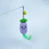 Cat toys, knitted dolls, fruits, cat players, interactive extendable long rods, feather bells, cat players and boredom relief gadgets, pet supplies details Picture